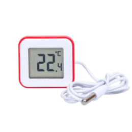 Thermomètre électronique MINI MAXI blanc