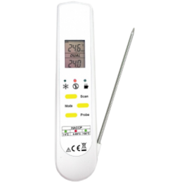 Thermomètre étanche IP65- sonde filaire type K