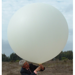 Ballon météorologique 200 grammes - couleur blanc