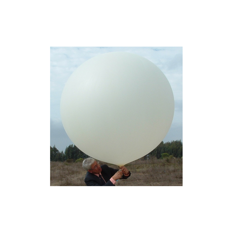 Ballon météorologique 200 grammes - couleur blanc