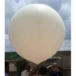 Ballon météorologique 600 grammes - couleur blanc