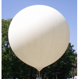 Ballon météorologique 1500 grammes - couleur blanc