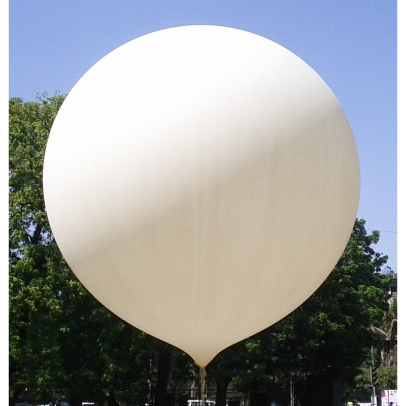 Ballon météorologique 1500 grammes - couleur blanc