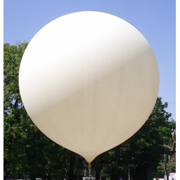 Ballon météorologique 2000 grammes - couleur blanc